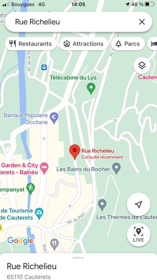 Appart 6 Pers Renove En Plein Coeur De Cauterets Kültér fotó