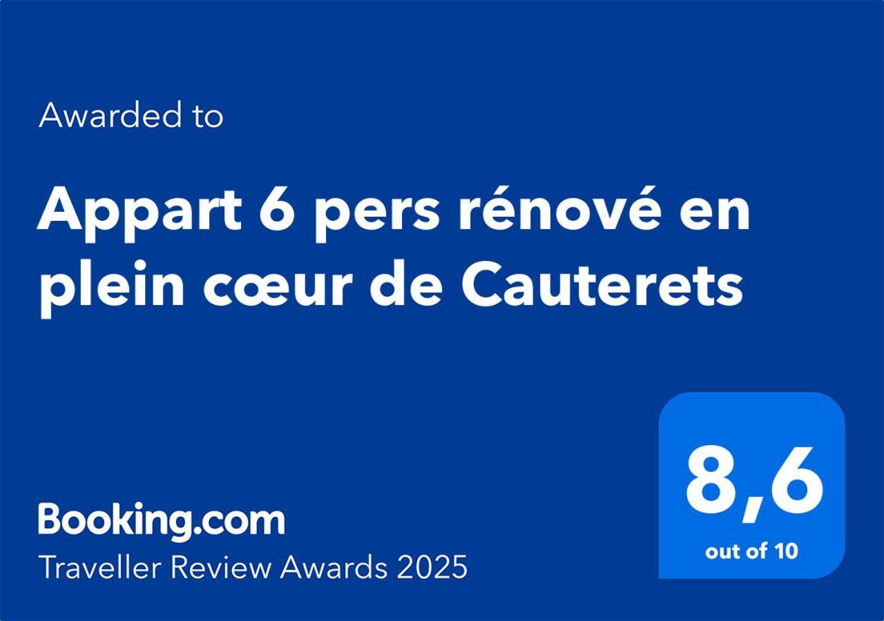Appart 6 Pers Renove En Plein Coeur De Cauterets Kültér fotó